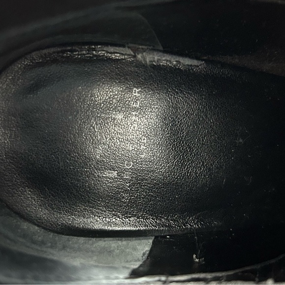 Marc Fisher LTD Black Leather Pull On Pointed Toe Ankle Boots Size 9.5 - Picture 14 of 15